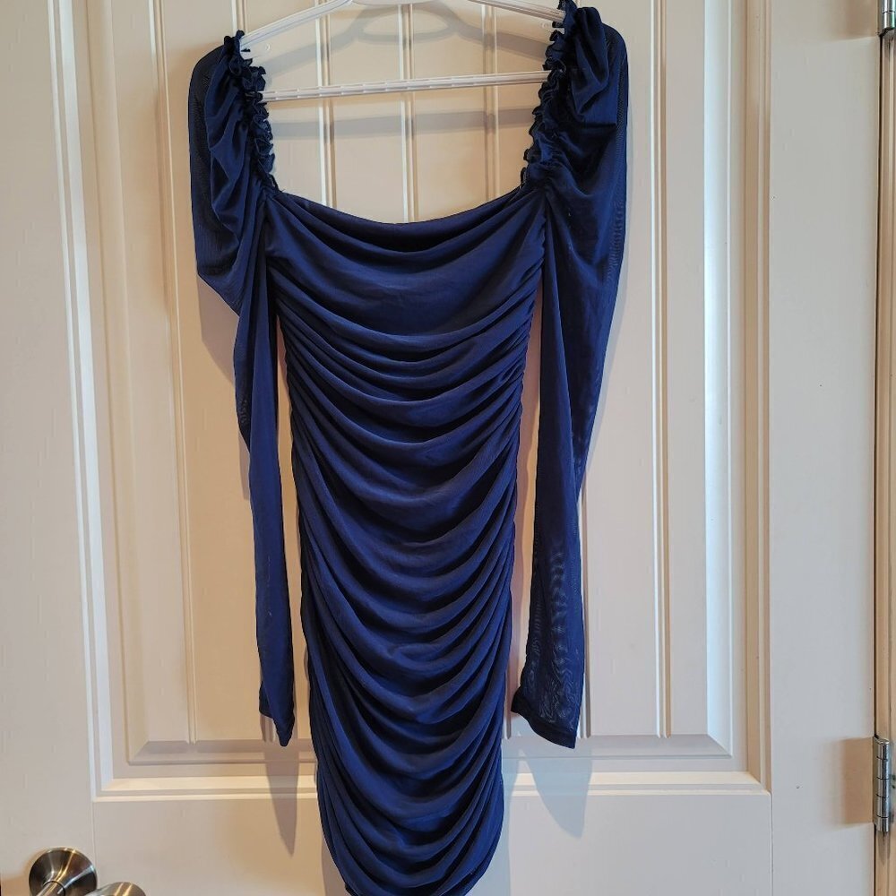 💥4 for $25💥 Shein Ruched long sleeve dress